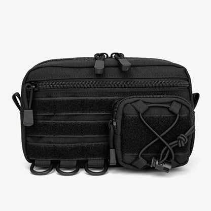 Molle Tactical Waist Bag Men Multifunctional Fanny Pack Outdoor Hip Belt Bag Portable Phone Pouch for Camping Climbing Hiking
