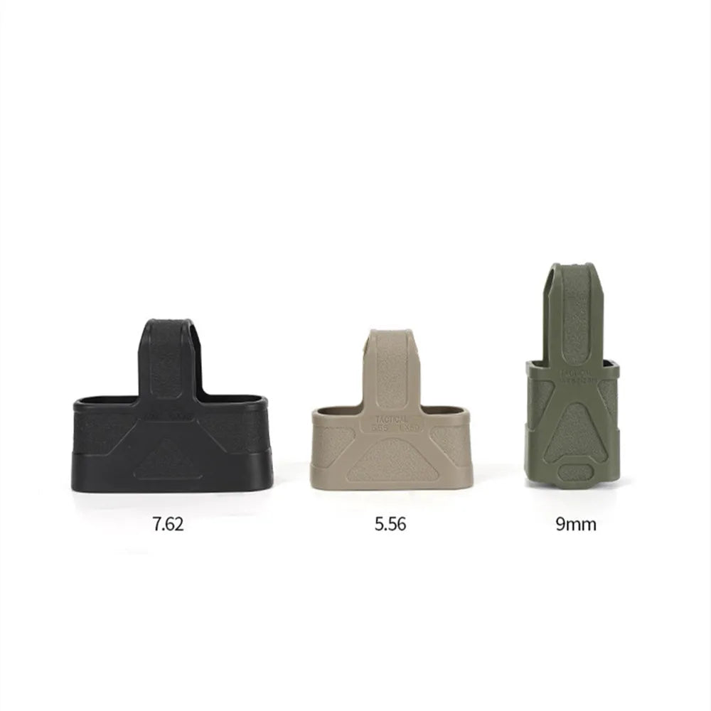3pcs Tactical Fast Mag Pull Rubber Cage Loops 9mm 5.56 7.62 For Shooting Hunting Paintball Airsoft M4 M16 AK Magazine Assist