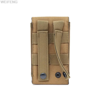 Tactical Cell Phone Belt Cigarette Pouch Holder Waist Pack Hunting Accessories Bag Outdoor Molle Mobile Phone Bag