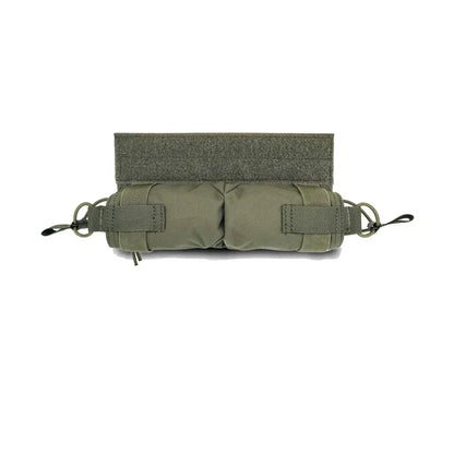 Tactical Horizontal Side Pull Magazine Pouch Multicam Plate Carrier Mag Pouch Airsoft Vest Molle Abdominal Drop Bag