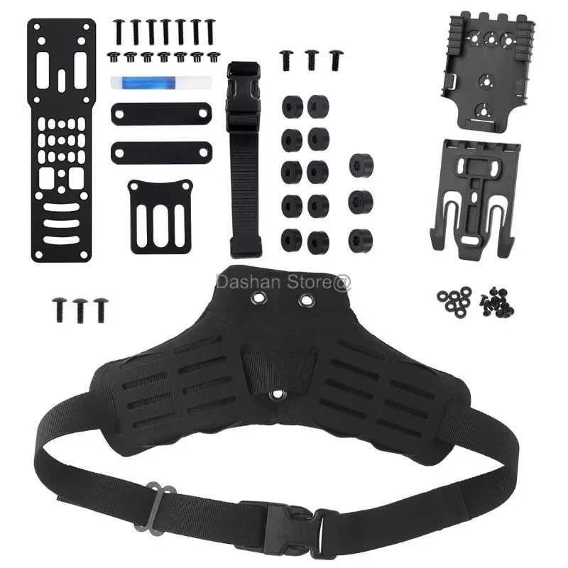 Tactical Holster Combination Adapter MHA QLS Side Kit Thigh Drop Leg Tactical Quick Pull Molle Hunting Comfortable Airsoft Gear