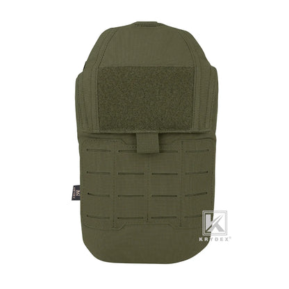 KRYDEX Tactical 1.5L Hydration Bladder Pouch Low Profile Hydra Carrier Pack MOLLE Water Bag Outdoor Hiking Travel Accessories