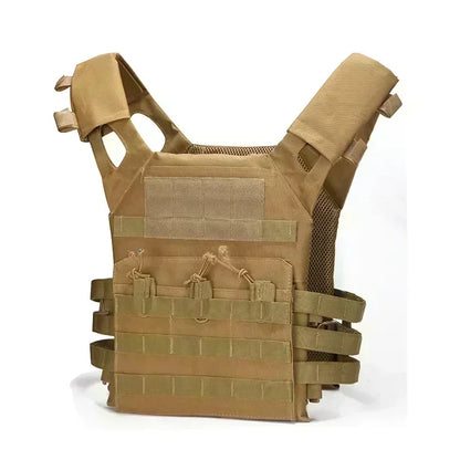 Nylon Tactical Vest Body Armor Hunting Carrier Airsoft Accessories Combat MOLLE Camo Vests
