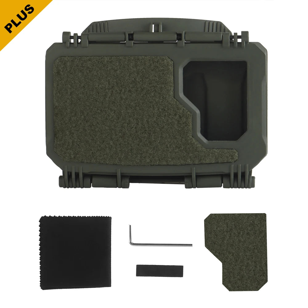2th Gen Tactical Phone Case Universal Phone MOLLE Holder Pouch for Map Navigation Airsoft Hunting Vest Plate Carrier Accessory