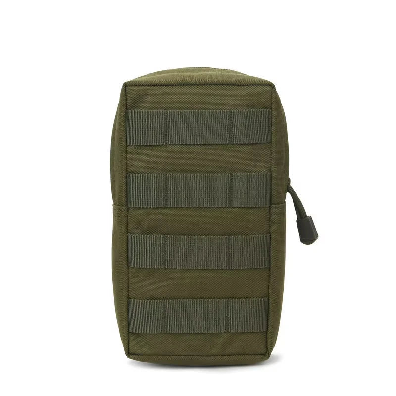 Multifunctional Tactical Pouch Durable Oxford EDC Molle Waist Belt Zipper Tool Bag for Outdoor Sports Hunting Hiking