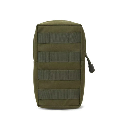Multifunctional Tactical Pouch Durable Oxford EDC Molle Waist Belt Zipper Tool Bag for Outdoor Sports Hunting Hiking