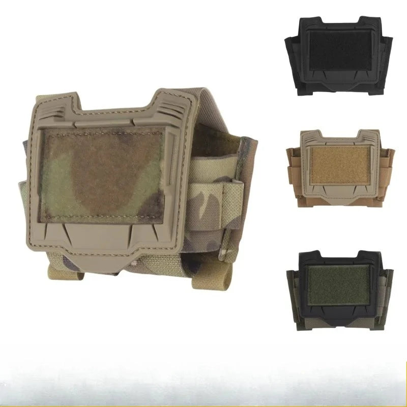 Tactical Helmet Bridge PVS-31 Battery Sub-pouch NVG Counterweight System Fast Helmet Night Vision Device Battery Case Hunting