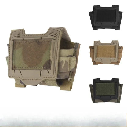 Tactical Helmet Bridge PVS-31 Battery Sub-pouch NVG Counterweight System Fast Helmet Night Vision Device Battery Case Hunting