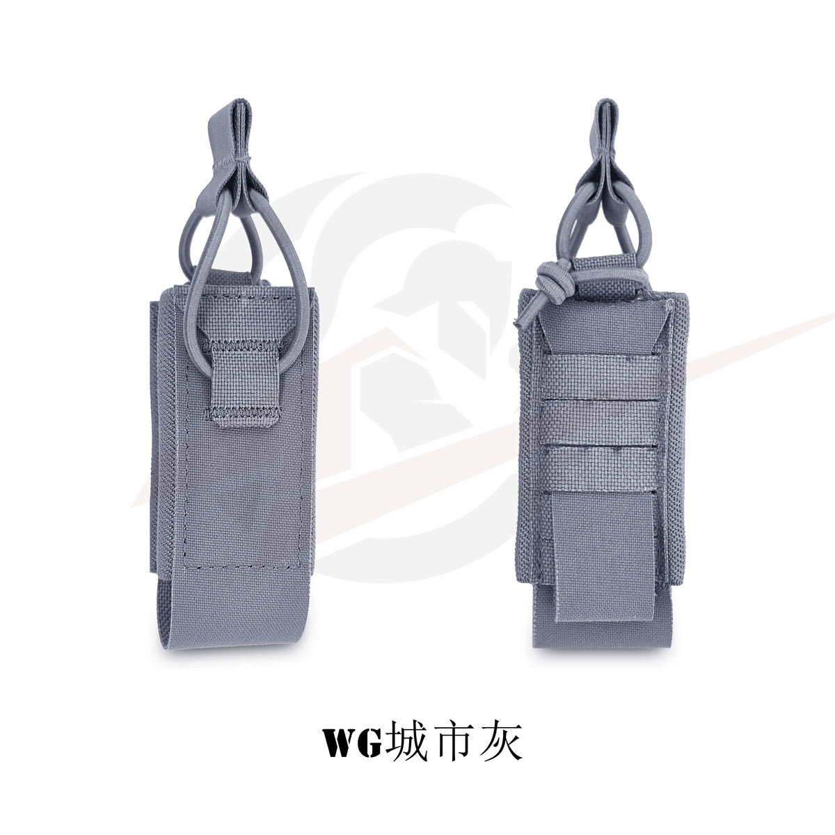 【Tactical Raiders】PM-023 (a pair)Haley Style Single Pistol Magazine Pouch 9mm mag pouch