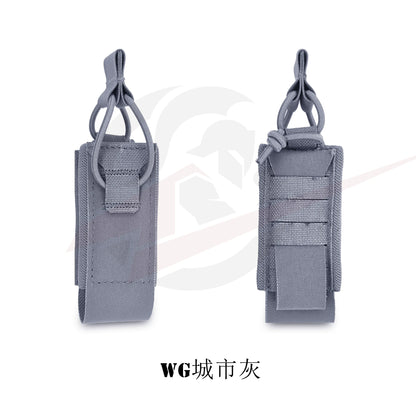 【Tactical Raiders】PM-023 (a pair)Haley Style Single Pistol Magazine Pouch 9mm mag pouch