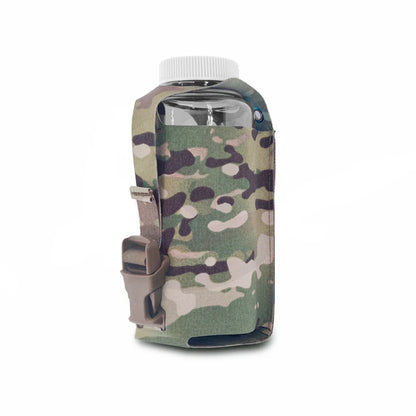 Airsoft SS Style Water Bottle Pouch Tactical Vest Bottle Holder Plate Carrier Molle Pouch Hunting 1L Multicam Bottle Bag Gear