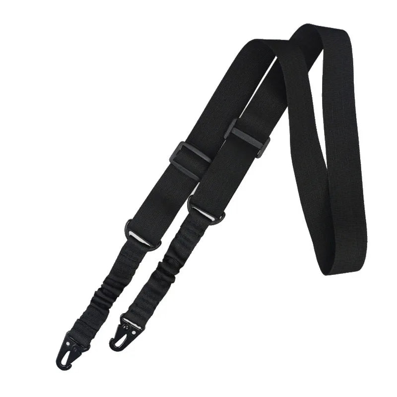 Tactical Quick Release Sling Strap Airsoft 2 Points Adjustable Rifle Nylon Strap Outdoor Hunting CS Training Accessories