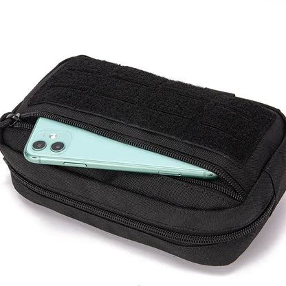 Tactical Molle EDC Pouch First Aid Kit Pouch Cell Phone Pouch Holder Waist Pack Emergency EMT Utility Tool Pouches Hunting Bags
