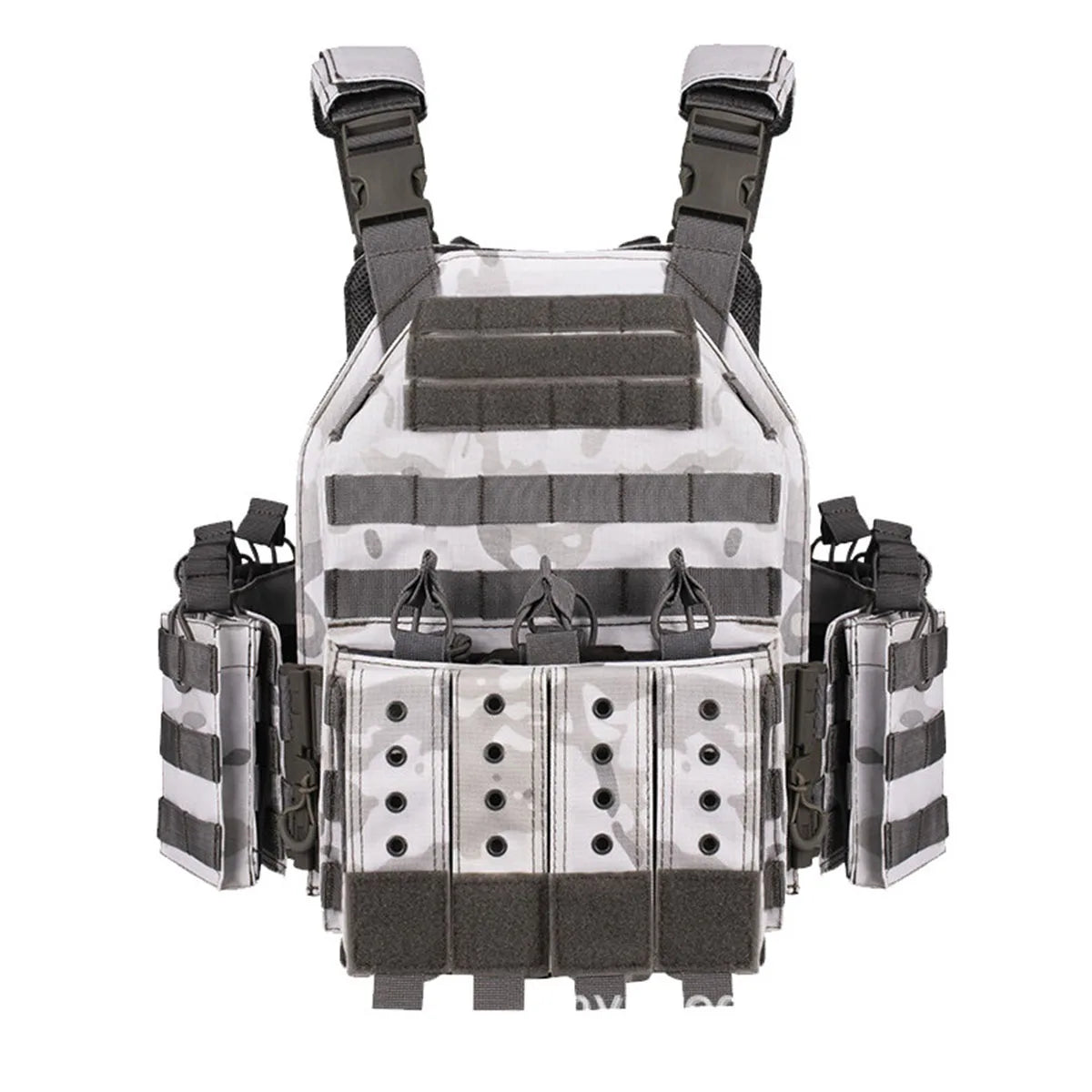 1000D snow camouflage quick release vest MCAP tactical vest military fan supplies wear-resistant exploration equipment
