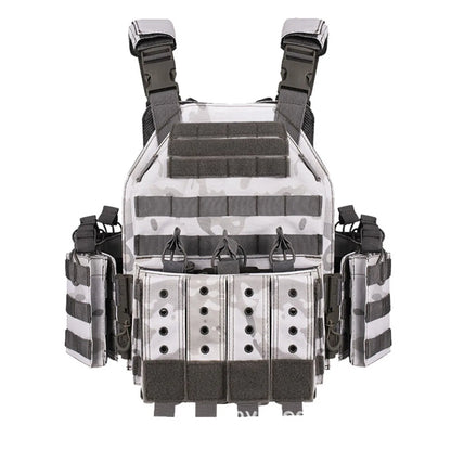 1000D snow camouflage quick release vest MCAP tactical vest military fan supplies wear-resistant exploration equipment