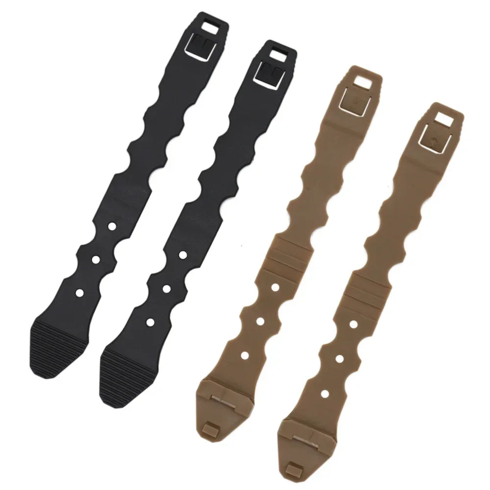 4pcs/Set Molle System Malice Clips Strap Buckle Nylon Quick Release Clips MOLLE Connection Belt System Latch For Mag Pouch