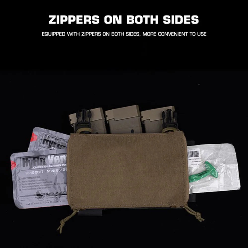 Tactical Chest Rig Internal Pocket Chest Hanging Front Panel Pouch