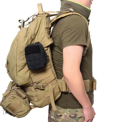 Outdoor Tactical MOLLE Waist Bag Camouflage Crossbody Sling Bag Multifunctional Mini Shoulder Bag Casual Commute Small Pouch