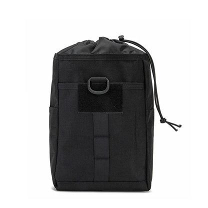 Tactical Foldable Waist Bag Storage Bag Molle Outdoor Sports Waterproof Mountaineering Bag Ammo Pouch Drawstring Recycling Bag