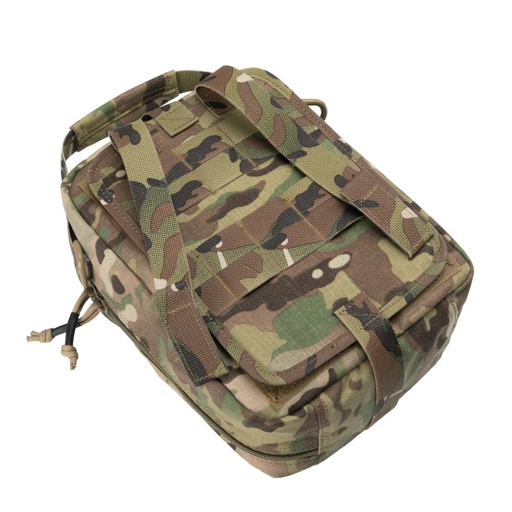 Spanker Multifunctional Medical First Aid Bag Molle EDC Pouch Tactical Portable Emergency Kit Hunting Vest Accessories Bag