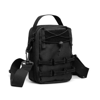Tactical Molle Pouch with Shoulder Strap, Outdoors Lightweight Portable Phone Pouch, Utility Compact EDC Pouches Bag for Hiking