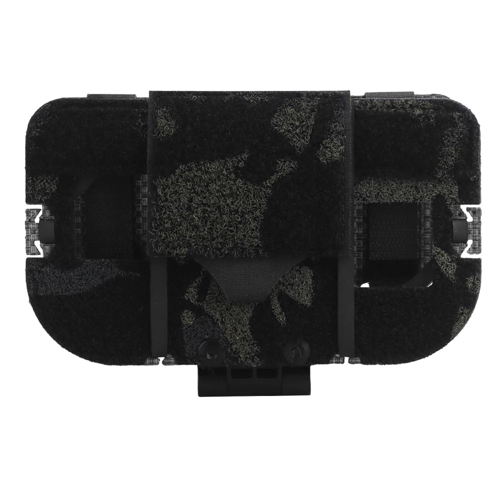 Tactical Navigation Board Molle Foldable Admin Pouch Mobile Phone Holder Chest Rig Gear for Plate Carrier Airsoft Hunting Vest