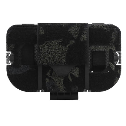 Tactical Navigation Board Molle Foldable Admin Pouch Mobile Phone Holder Chest Rig Gear for Plate Carrier Airsoft Hunting Vest