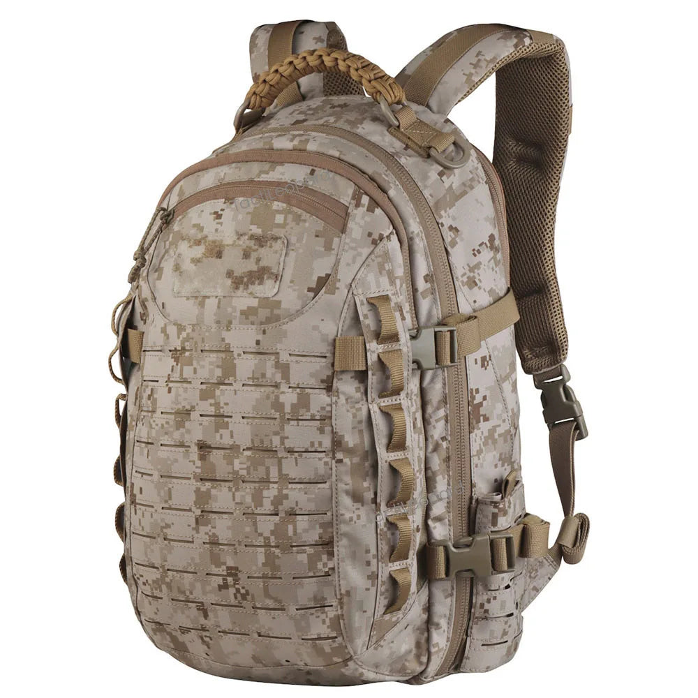 Outdoor Comfort Heavy Duty Backpack DE MK2 Tactical Multifunctional 25L Large-capacity Bag Assault Molle Pack Mission Knapsack