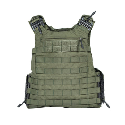 Pro IR-Resistant Fireproof Tactical Vest - 1000D Nylon Hard/Soft Panel Carrier System with Quick Release | Outdoor Security Survival Gear