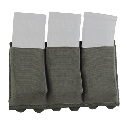 5.56/7.62 Magazine Pouch Tactical Molle Mag Pouch Single Double Triple Magazine Storage Bag Hunting Elastic Box for Airsoft Vest