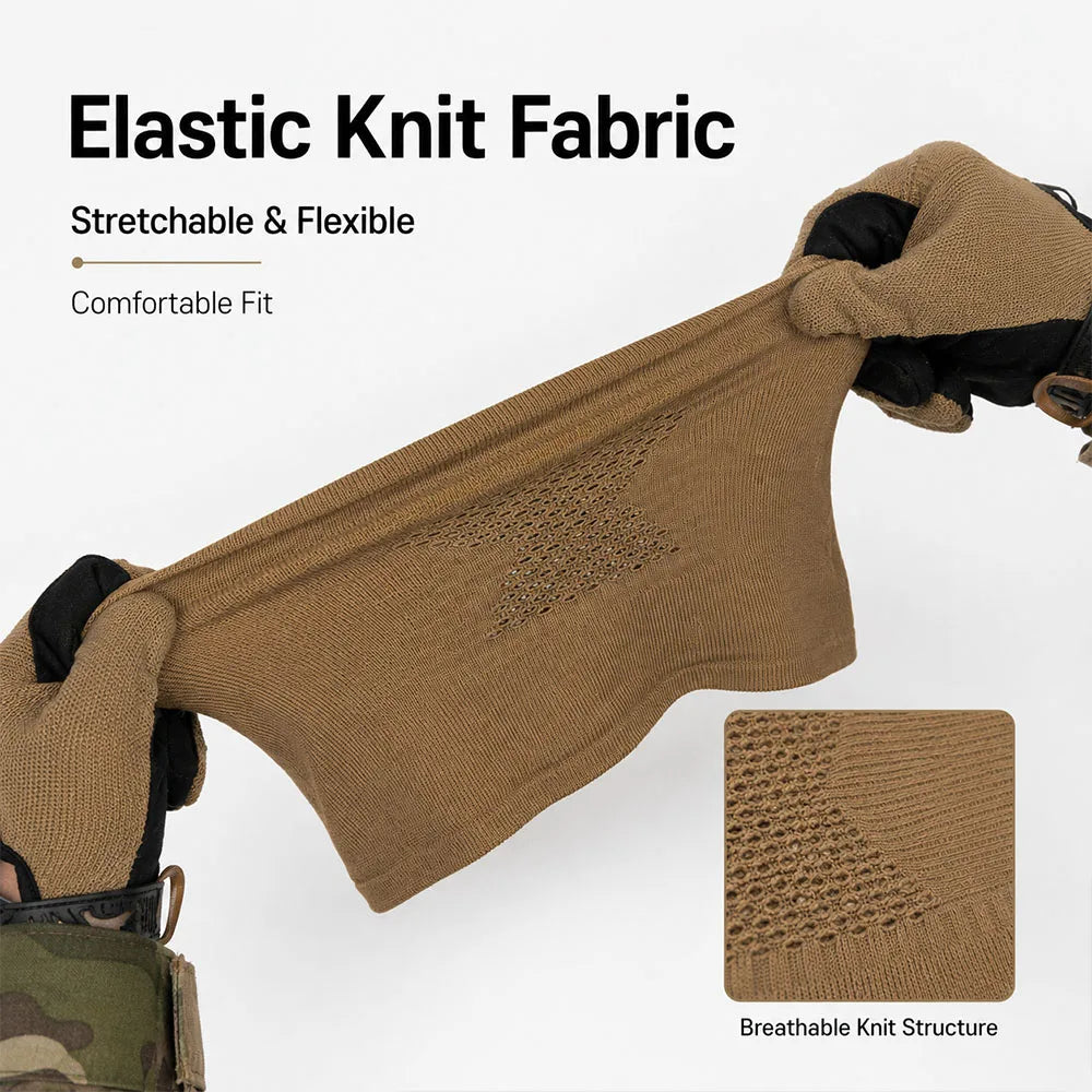 Tactical Protective Steel Mesh Face Mask  Breathable Knit Neck Gaiter for Wargame Cosplay Shooting Outdoor Combat Training Gear