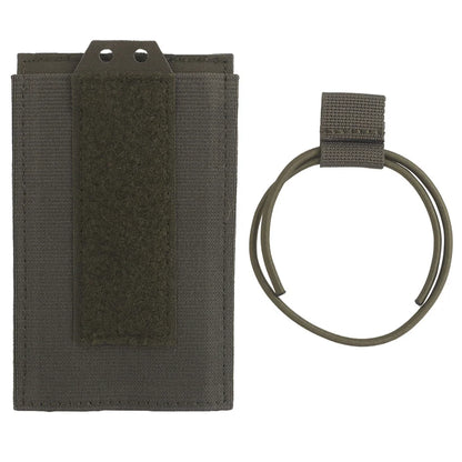 SP Elastic Single Triple Molle Mag Holster Compatible with AR 5.56 Magazine Vest Airsoft Front Panel Expansion Second Layer Bag