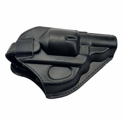 WarGame Assault  Black Tactical Force Leather Revolver Hunting Training Holster (Short) Military