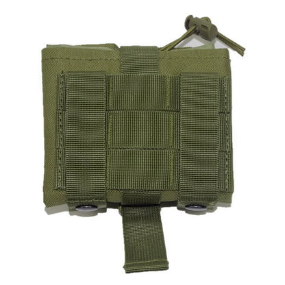 Foldable Tactical MOLLE Magazine Dump Drop Pouch Utility Mag Recovery Holster Outdoor Hunting Airsoft Ammo EDC Storage Bag