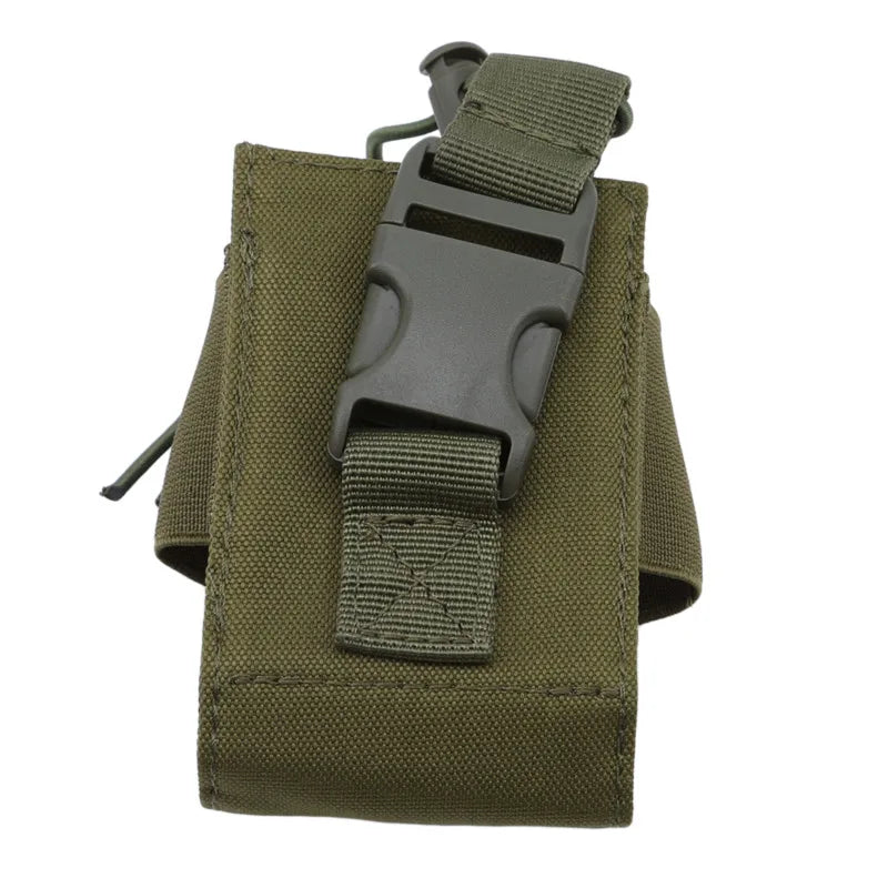 Adjustable Tactical Radio Holder Bag Molle Two Way Radio Holster Pouch Holder Oxford Duty Storage Case Walkie