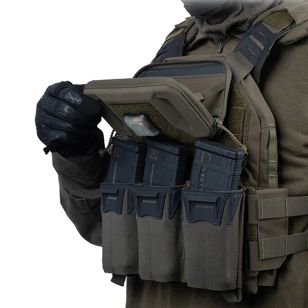 Tactical Universal  Phone Pouch K-Type EUD Phone Navigation Board  Outdoor Sport Smartphone Protective Case Hunting Vest Gear