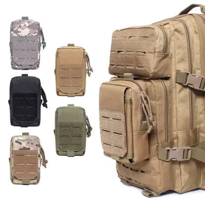 Tactical Molle Pouch Waist Bag Outdoor Men EDC Tool Bag Utility Gadget Organizer Vest Pack Purse obile Phone Case