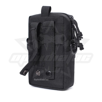 Molle system water bottle bag outdoor sports mobile phone holder camping hiking organizer waist bag