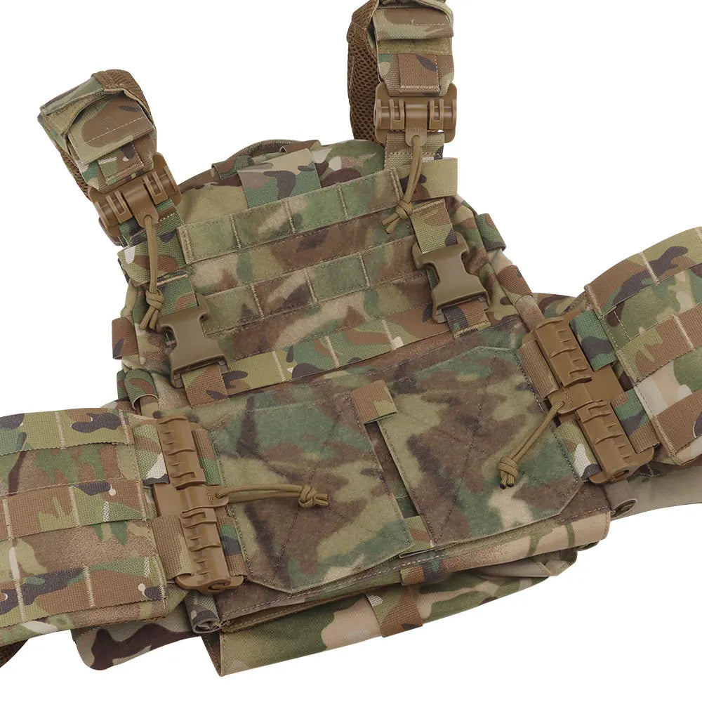 ARC Tactical Vest Plate Carrier with Quick Release Buckle 5.56  Magazine Pouch MOLLE Front Panel Militar Airsoft Hunting Vest