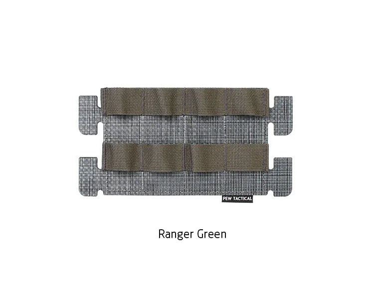 PEW TACTICAL FORRO STYLE ADAPT MOLLE Panel DOPE Front Flap AIRSOFT UA49