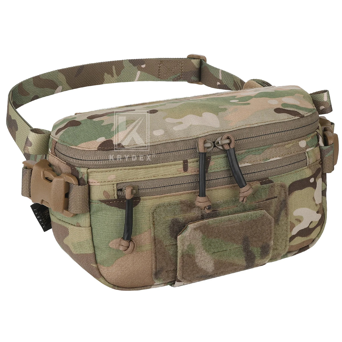 KRYDEX Tactical Hanger Pouch 3-in-1 Convertible Dangler Drop Pouch Multi-Function Sling Tool Bag Waist Fanny Abdominal Pack