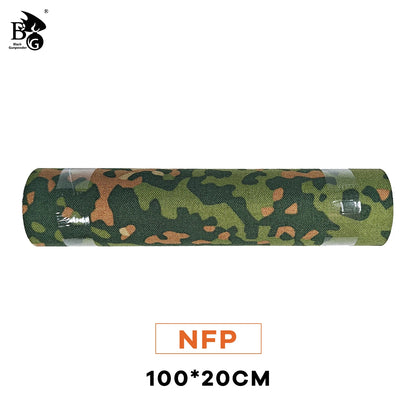 Mc Tropic Self-Adhesive Camo Wrap Roll – Reusable No-Residue Tape for Airsoft, Optics, Knives & Tactical Gear
