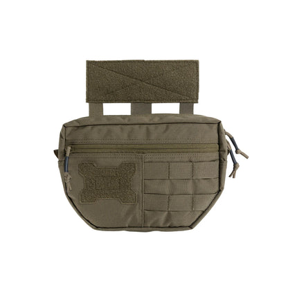 Double Layer Outdoor EDC Pack Men Tactical Molle Waist Pouch Nylon Vest Hang Pouch Fanny Pack Camping Hunting Accessories Bags