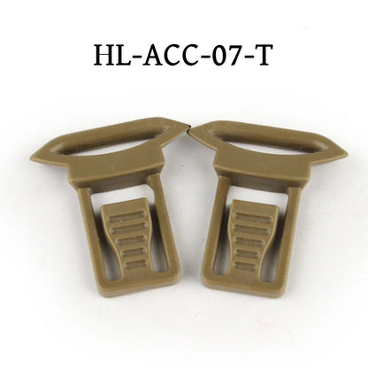 Helmet Goggles Clip Rail Guide Mount Accessories Portable Paintball Camping Guide Rail Mirror Buckle For Fast Helmet