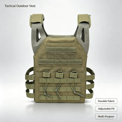 Outdoor Hunting Body Armor JPC Molle Plate Carrier Vest Combat Protection 600D Nylon Camo Tactical Vest CS Hunting Waistcoat