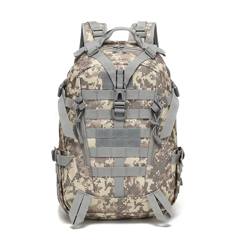 Camping Backpack Men's Bag Travel Bags Tactical Molle Climbing Rucksack Hiking Outdoor Reflective Shoulder Fishing Laptop Bag