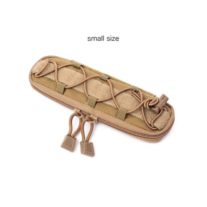 Tactical Molle Knives Pouch EDC Tool Knife Holder Bag Outdoor Sports Hiking Camping Hunting Flashlight Holster Small Waist Bag