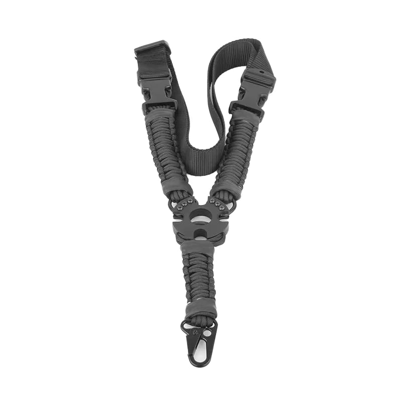 Nylon Webbing Multiuse Durable Rifles Sling Tactic Single Point Gun Shoulder Strap Quickly Adjust Length