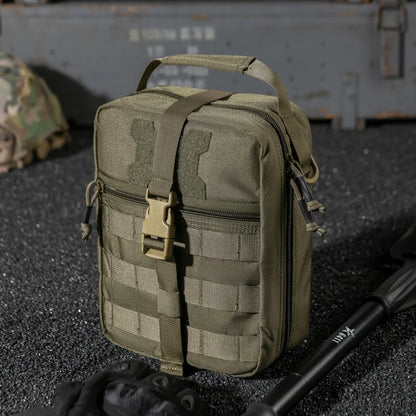 Outdoor EDC Pouch Tactical  Nylon Handbag First Aid Survival Bag Utility Molle Accessory Bag Waist Bag  Portable Storage Bags