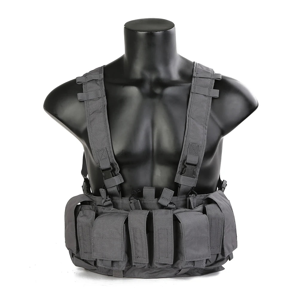 Emersongear For MF Style Tactical Chest Rig 556 762 UW Gen IV Hunting Vest Harness Split Front Carrier Camping Hiking EM7329